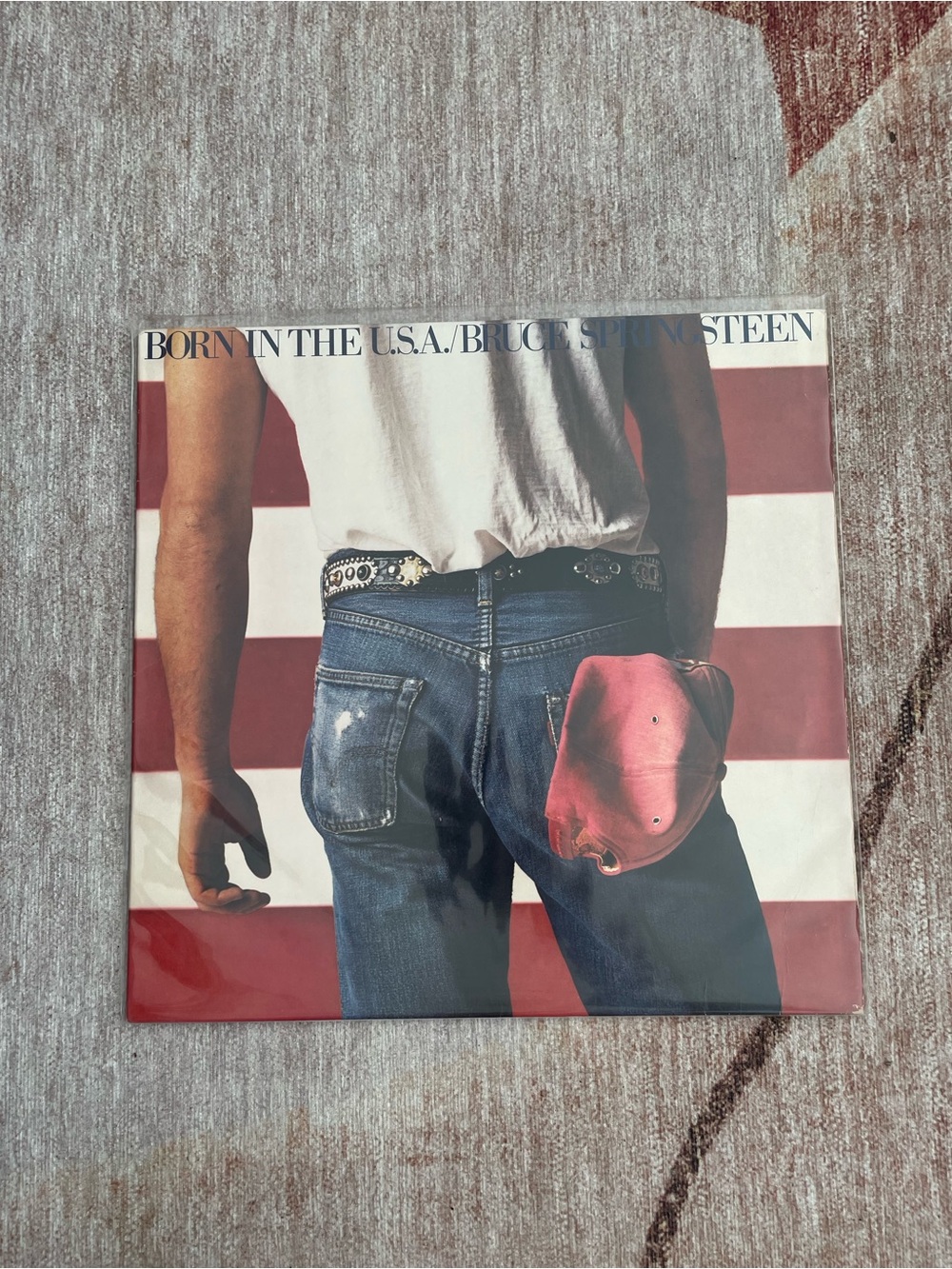 Bruce Springsteen “Born in the U.S.A.” Vinyl Record